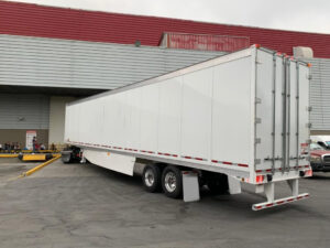 Van Trailer from TransWorld with 53ft chassis