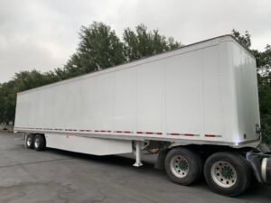 Van Trailers from TransWorld with 53ft chassis